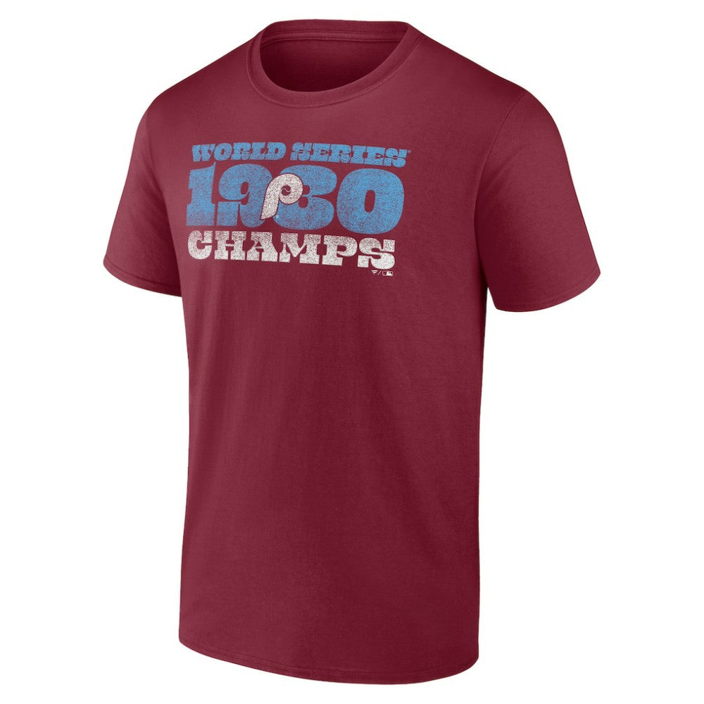 Philadelphia Phillies Cooperstown Collection Swing Away T-Shirt - Burgundy - MLB Sale