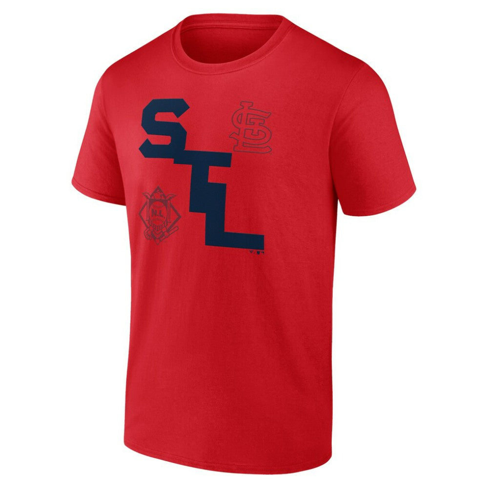 St. Louis Cardinals Record Shattered T-Shirt - Red - MLB Lifestyle