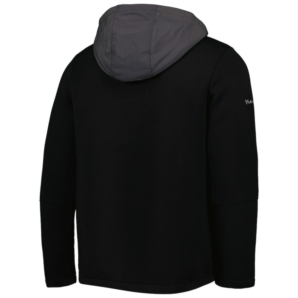 Chicago White Sox Levelwear Ruckus Quarter-Zip Hoodie - Black - MLB Discount