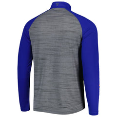 New York Mets Levelwear Vandal Raglan Quarter-Zip Top - Heather Gray - MLB Discount