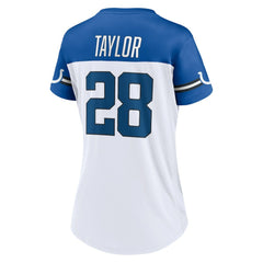 Fanatics Jonathan Taylor Indianapolis Colts Women's Athena Name & Number V-Neck Top White