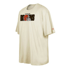 Cleveland Browns New Era 2023 NFL Draft Big & Tall T-Shirt Cream