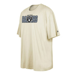 Las Vegas Raiders New Era 2023 NFL Draft Big & Tall T-Shirt Cream
