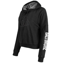 Baltimore Orioles New Era Women's City Connect Pullover Hoodie - Black - New Era Discount