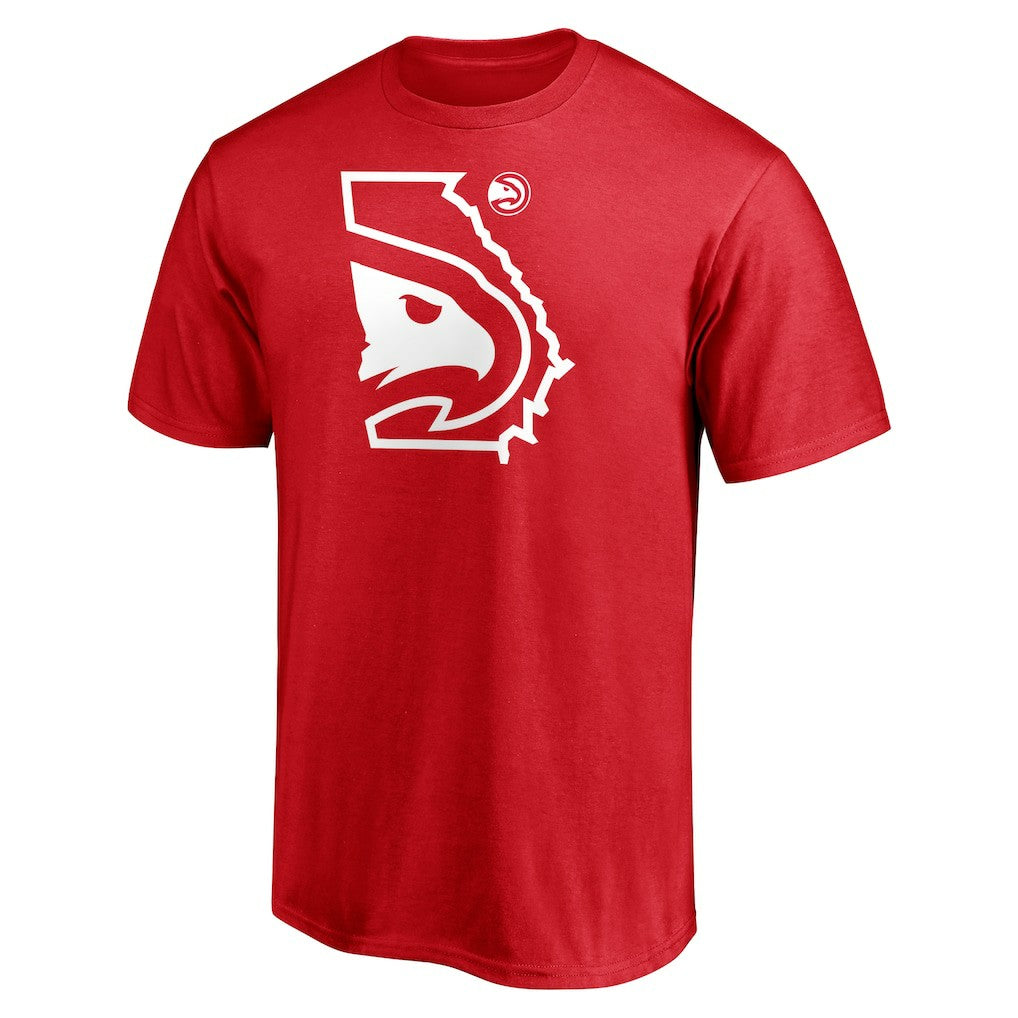 Atlanta Hawks Push Ahead T-Shirt Red
