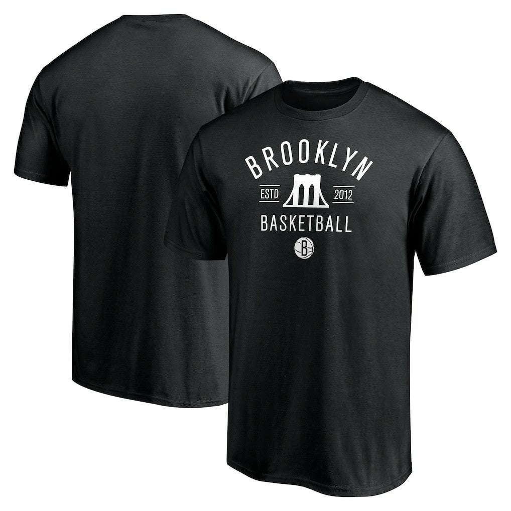 Brooklyn Nets Push Ahead T-Shirt Black