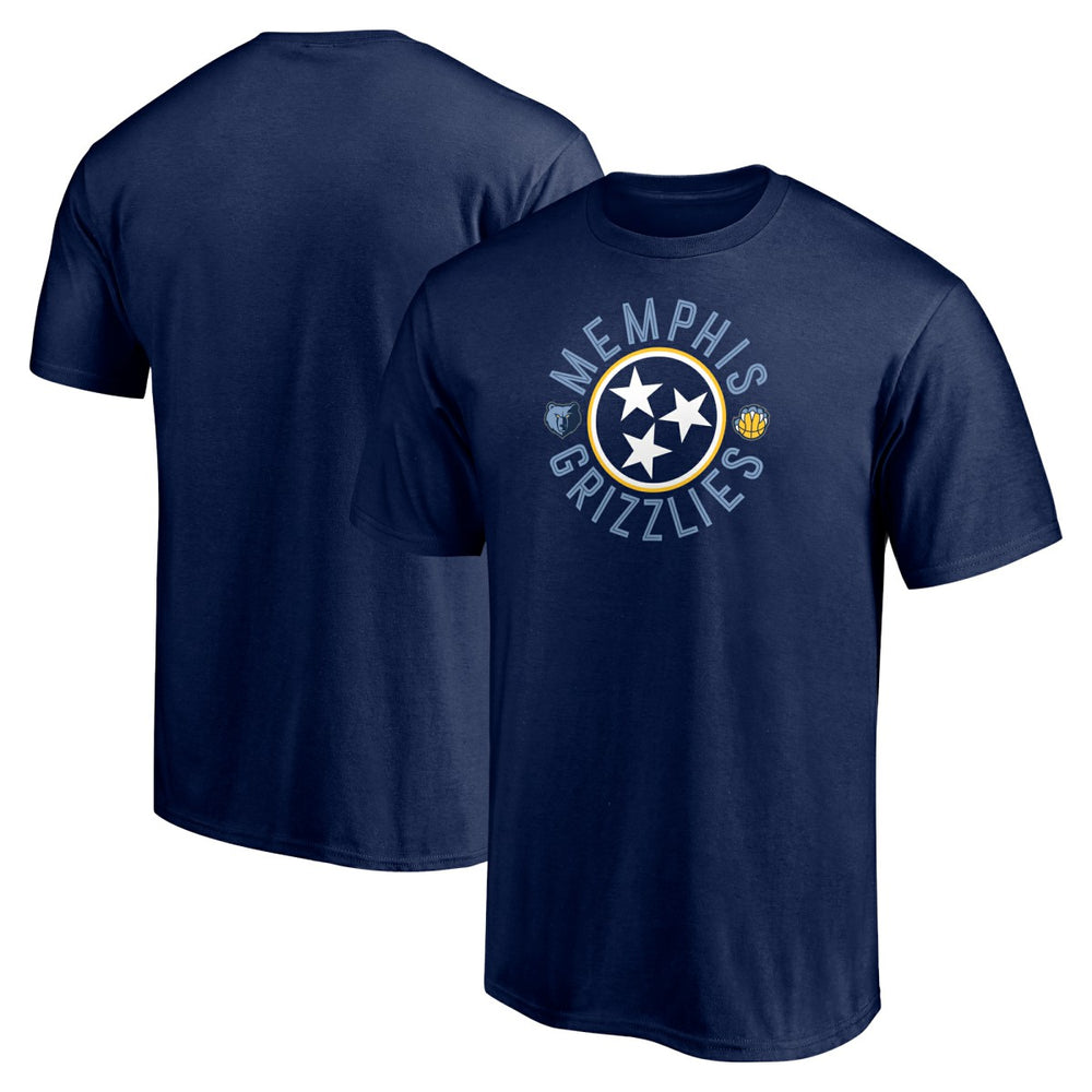 Memphis Grizzlies Push Ahead T-Shirt Navy
