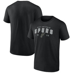 San Antonio Spurs Rebel Logo T-Shirt Black