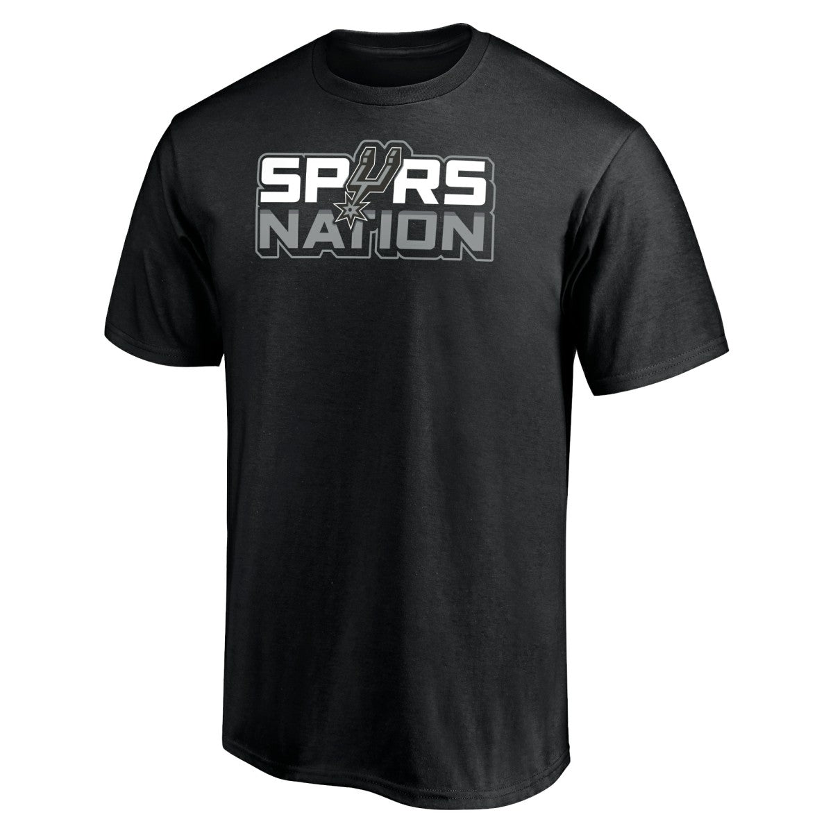 San Antonio Spurs Push Ahead T-Shirt Black