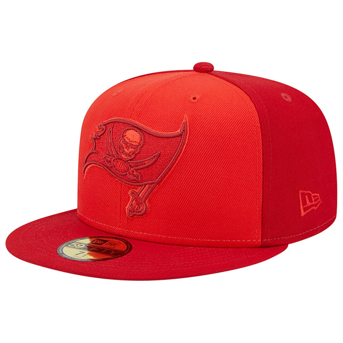 Tampa Bay Buccaneers New Era Tri-Tone 59FIFTY Fitted Hat Red