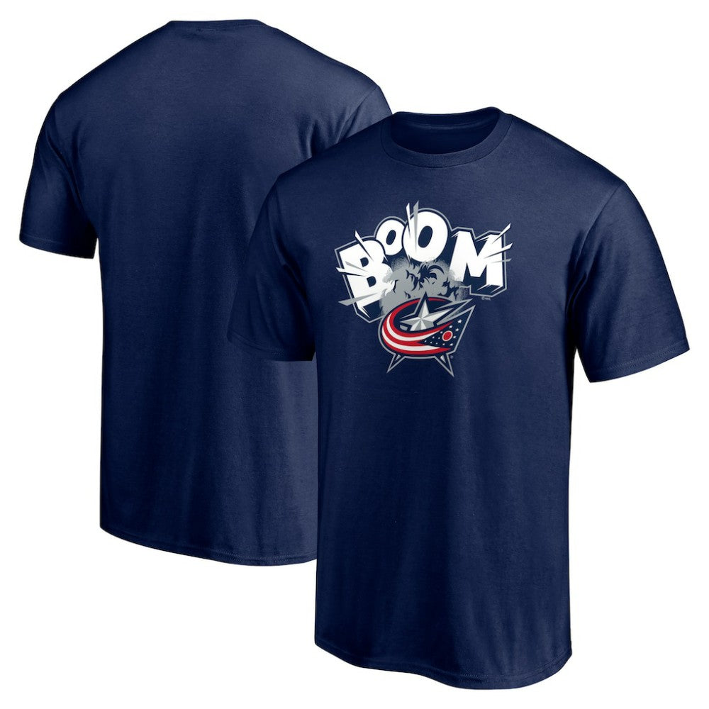 Columbus Blue Jackets Hometown Collection Push Ahead T-Shirt - Navy - NHL 5059359