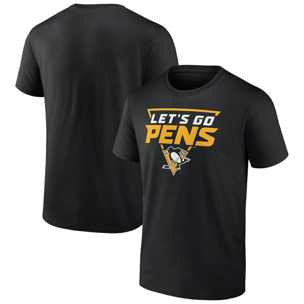 Pittsburgh Penguins Ice Cluster T-Shirt - Black - NHL 5059424