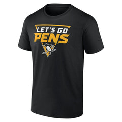 Pittsburgh Penguins Ice Cluster T-Shirt - Black - NHL 5059424