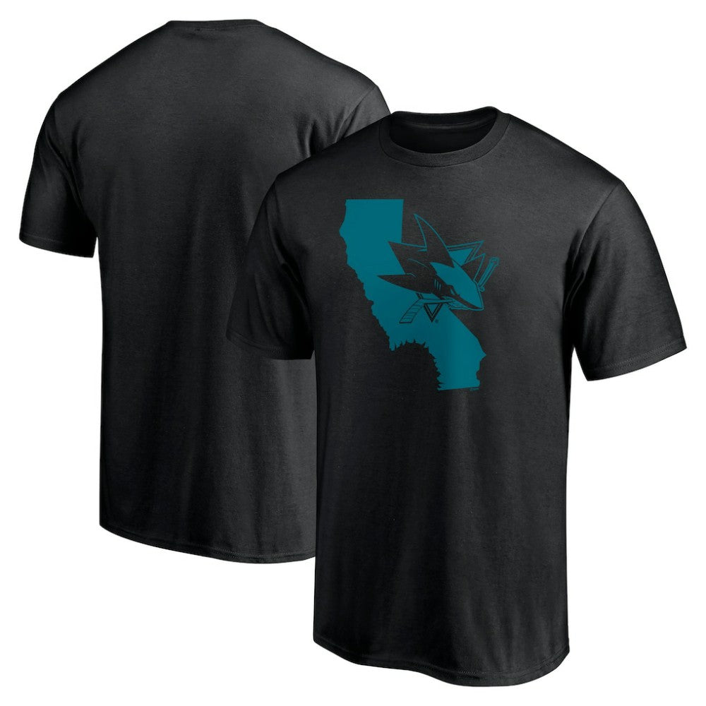 San Jose Sharks Hometown Collection Push Ahead T-Shirt - Black - NHL 5059431