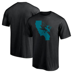 San Jose Sharks Hometown Collection Push Ahead T-Shirt - Black - NHL 5059431