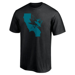 San Jose Sharks Hometown Collection Push Ahead T-Shirt - Black - NHL 5059431