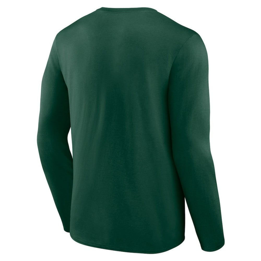Minnesota Wild Team Covert Long Sleeve T-Shirt - Green - NHL 5059512