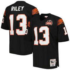 Mitchell & Ness Ken Riley Cincinnati Bengals 1981 Authentic Throwback Retired Player Jersey Black