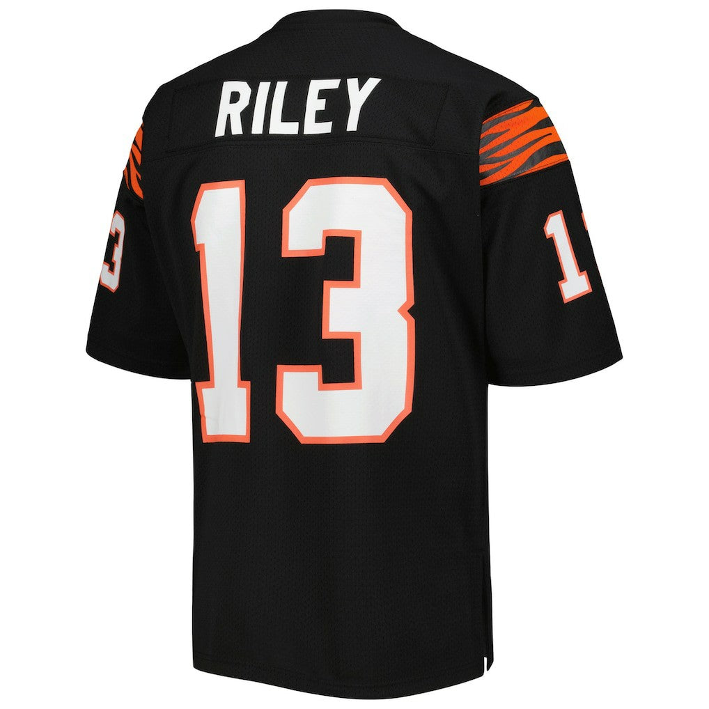 Mitchell & Ness Ken Riley Cincinnati Bengals 1981 Authentic Throwback Retired Player Jersey Black