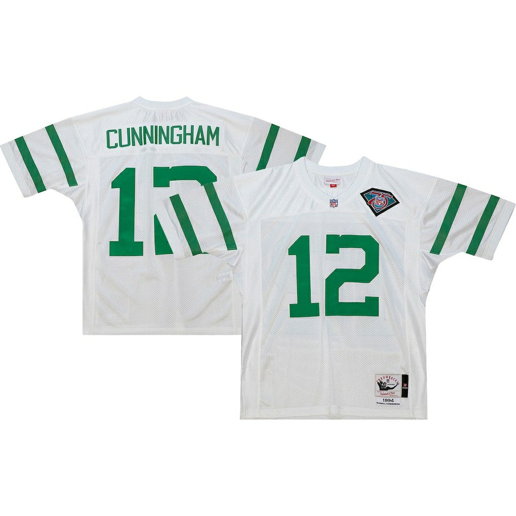 Mitchell & Ness Randall Cunningham Philadelphia Eagles 1994 Authentic Throwback Retired Player Jersey White