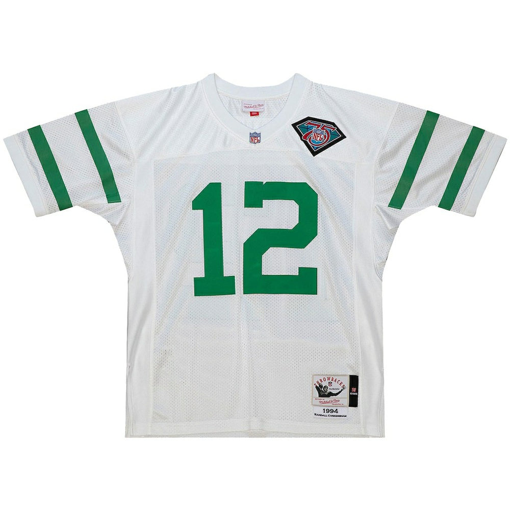 Mitchell & Ness Randall Cunningham Philadelphia Eagles 1994 Authentic Throwback Retired Player Jersey White