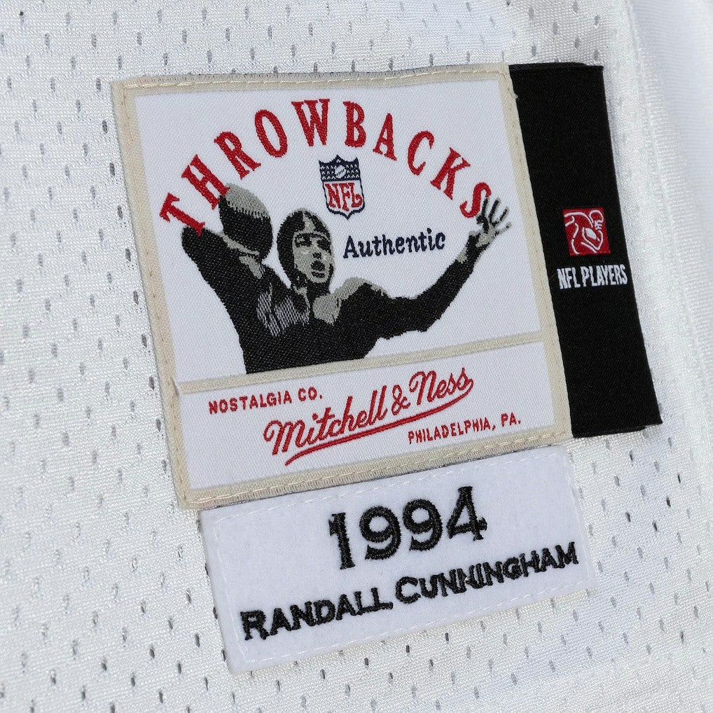 Mitchell & Ness Randall Cunningham Philadelphia Eagles 1994 Authentic Throwback Retired Player Jersey White