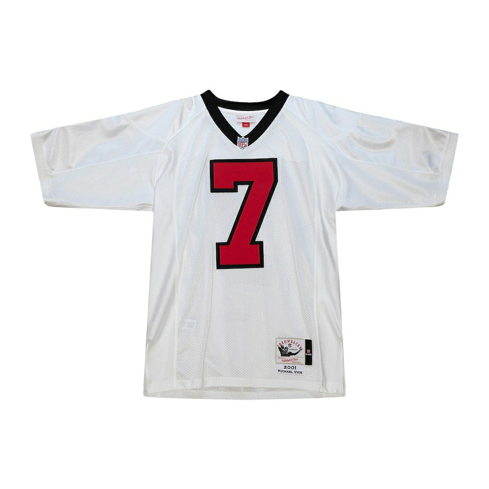 Mitchell & Ness Michael Vick Atlanta Falcons 2001 Authentic Throwback Retired Player Jersey White
