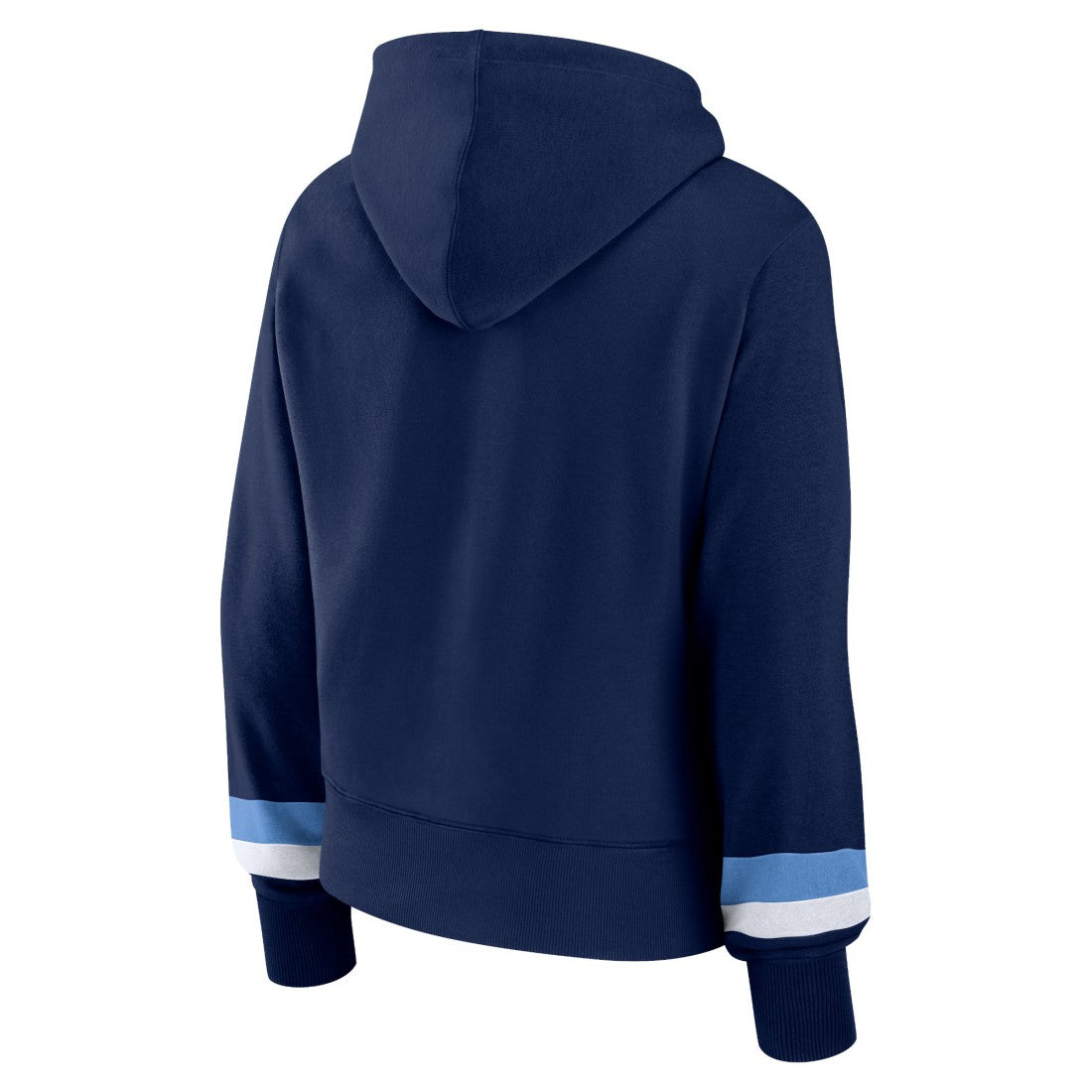 Fanatics Tennessee Titans Women's Over Under Pullover Hoodie Navy