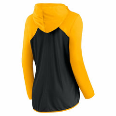 Fanatics Pittsburgh Steelers Women's Forever Fan Full-Zip Hoodie Black/Gold
