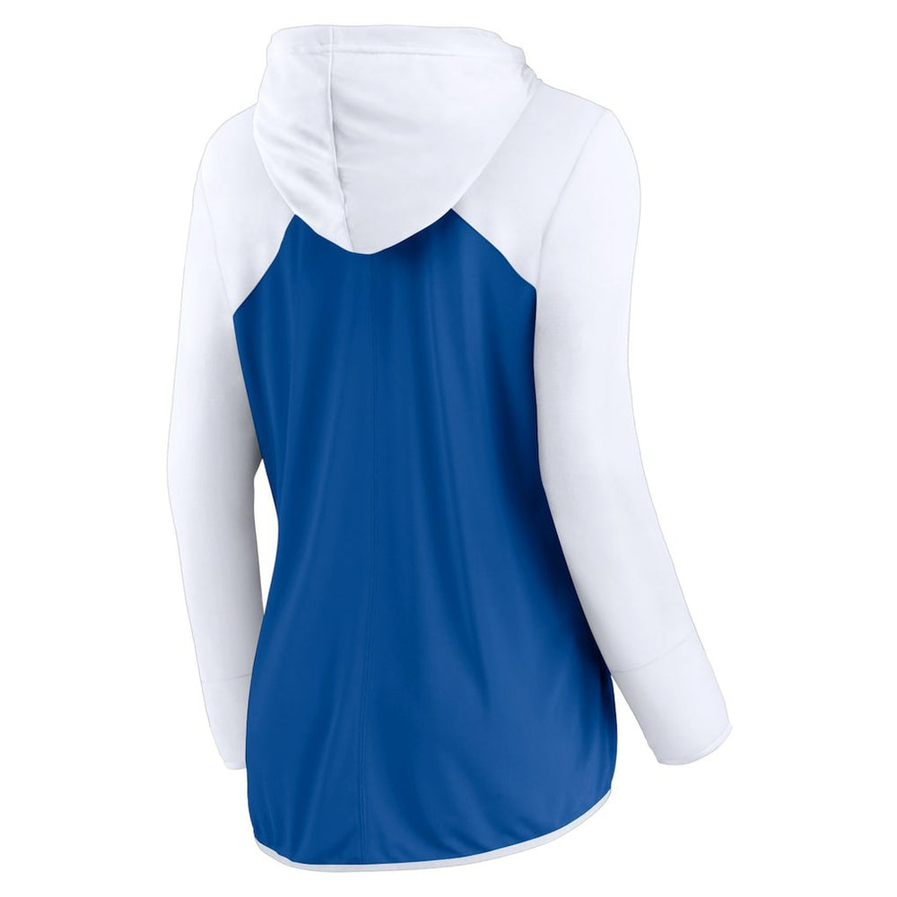 Fanatics Indianapolis Colts Women's Forever Fan Full-Zip Hoodie Royal/White