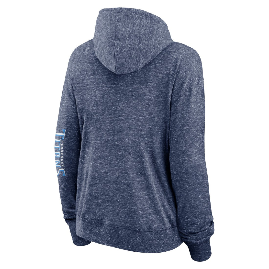 Fanatics Tennessee Titans Women's Opening Coin Flip Lightweight Full-Zip Hoodie Heather Navy