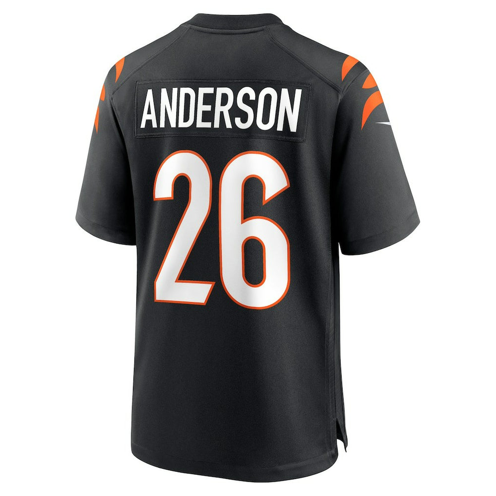 Nike Tycen Anderson Cincinnati Bengals Game Player Jersey Black