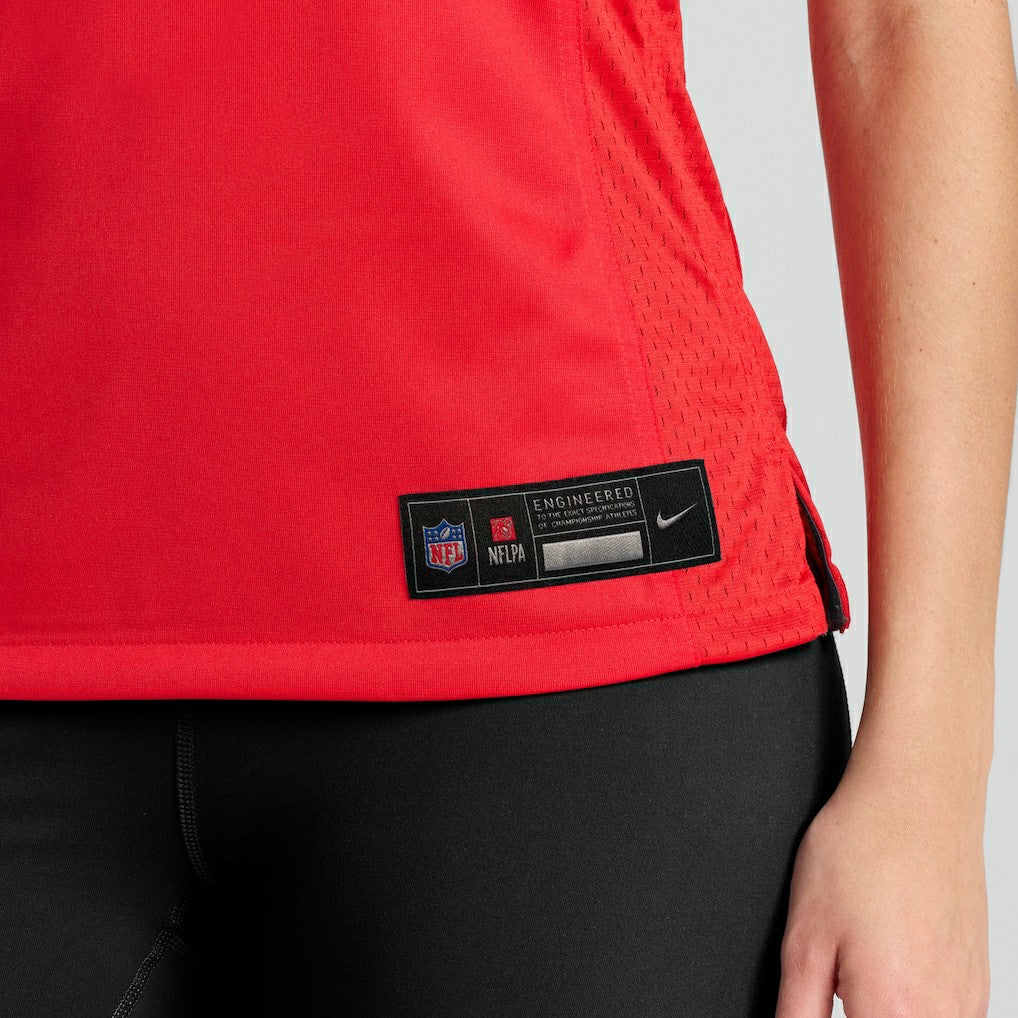 Nike George Karlaftis Kansas City Chiefs Women's Game Player Jersey Red
