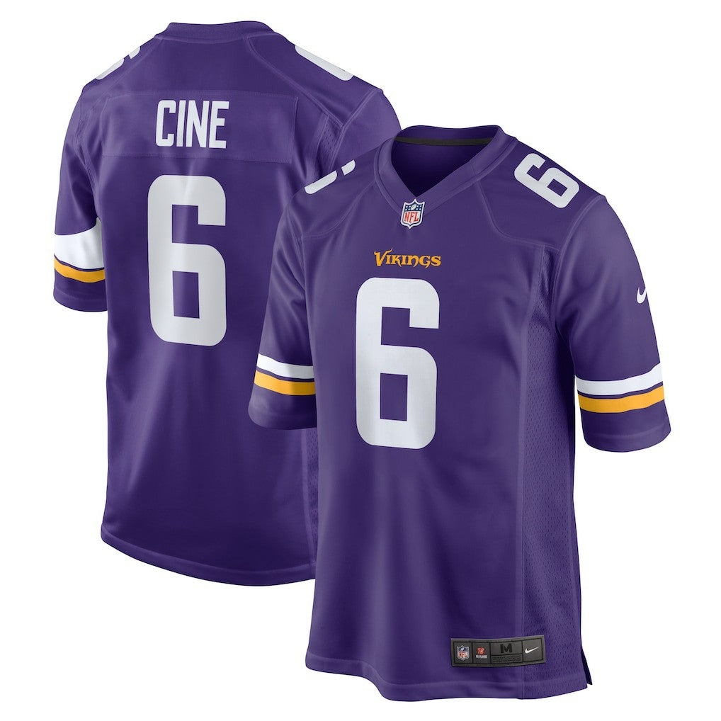 Nike Lewis Cine Minnesota Vikings Game Player Jersey Purple