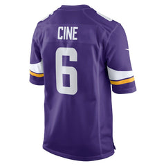 Nike Lewis Cine Minnesota Vikings Game Player Jersey Purple