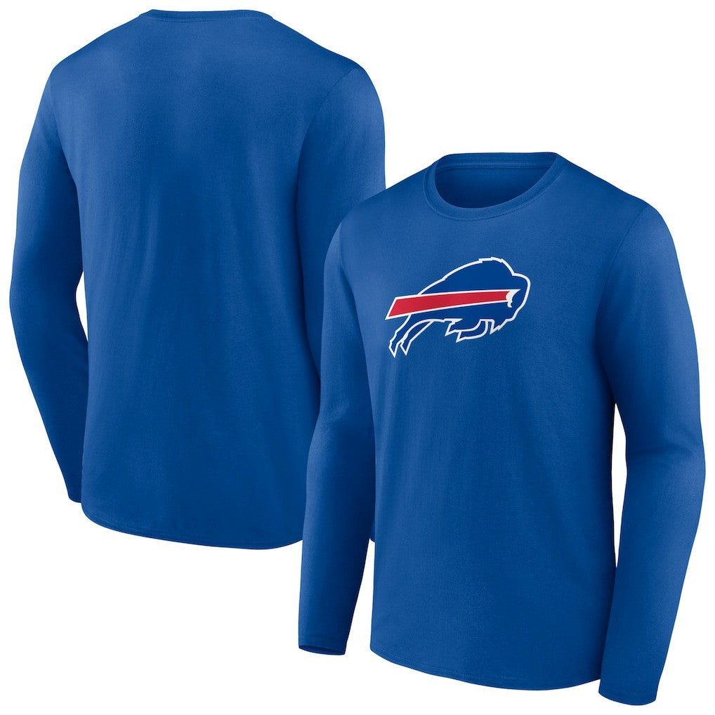 Buffalo Bills Primary Team Logo Long Sleeve T-Shirt Royal