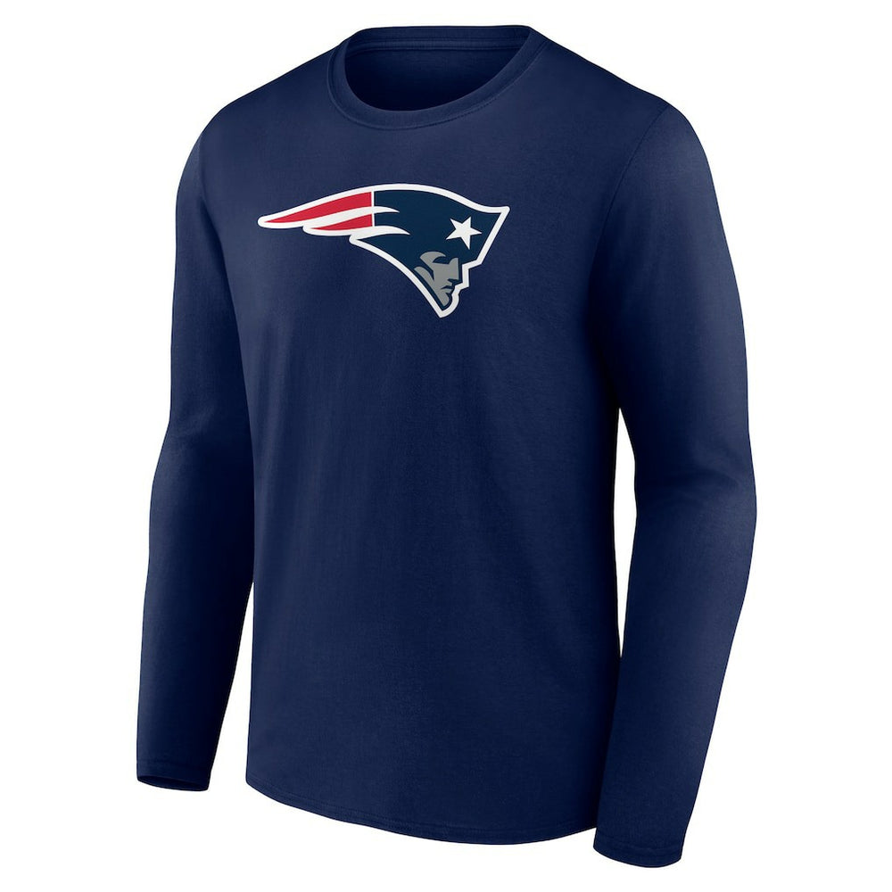New England Patriots Primary Team Logo Long Sleeve T-Shirt Navy