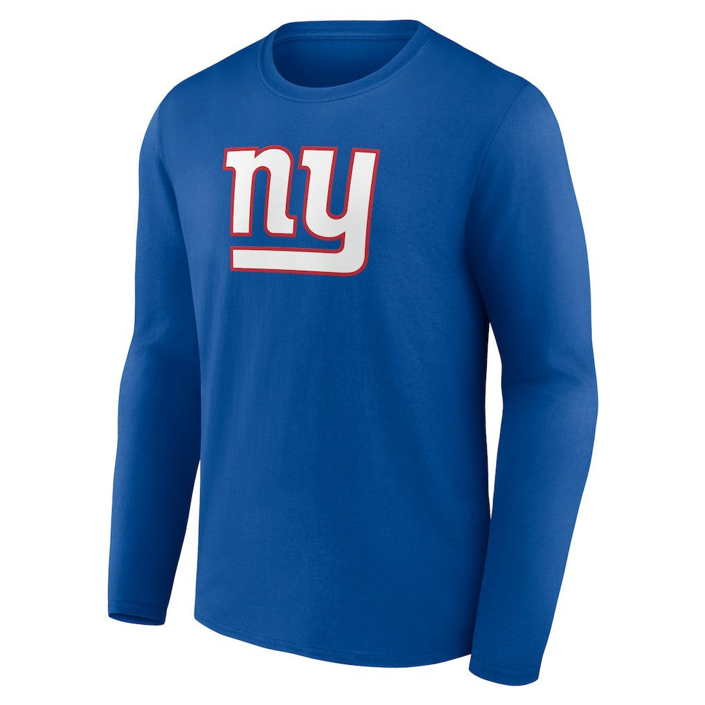 New York Giants Primary Team Logo Long Sleeve T-Shirt Royal