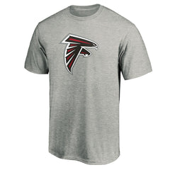 Fanatics Atlanta Falcons Primary Logo T-Shirt Heather Gray