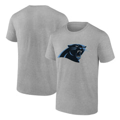 Fanatics Carolina Panthers Primary Logo T-Shirt Heather Gray