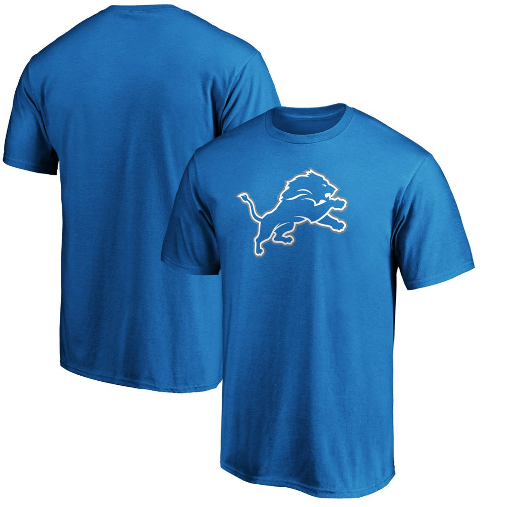 Fanatics Detroit Lions Primary Logo T-Shirt Blue