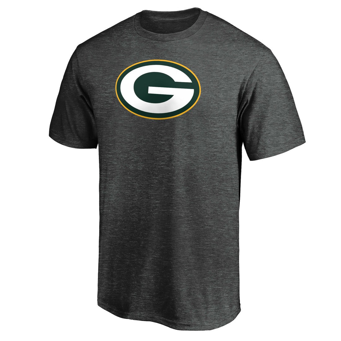 Fanatics Green Bay Packers Primary Logo T-Shirt Heather Charcoal
