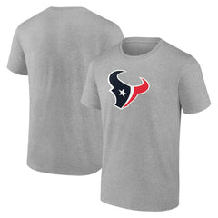 Fanatics Houston Texans Primary Logo T-Shirt Heather Gray