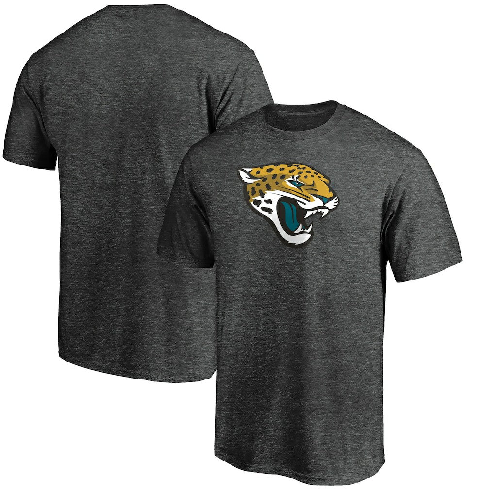 Fanatics Jacksonville Jaguars Primary Logo T-Shirt Heather Charcoal