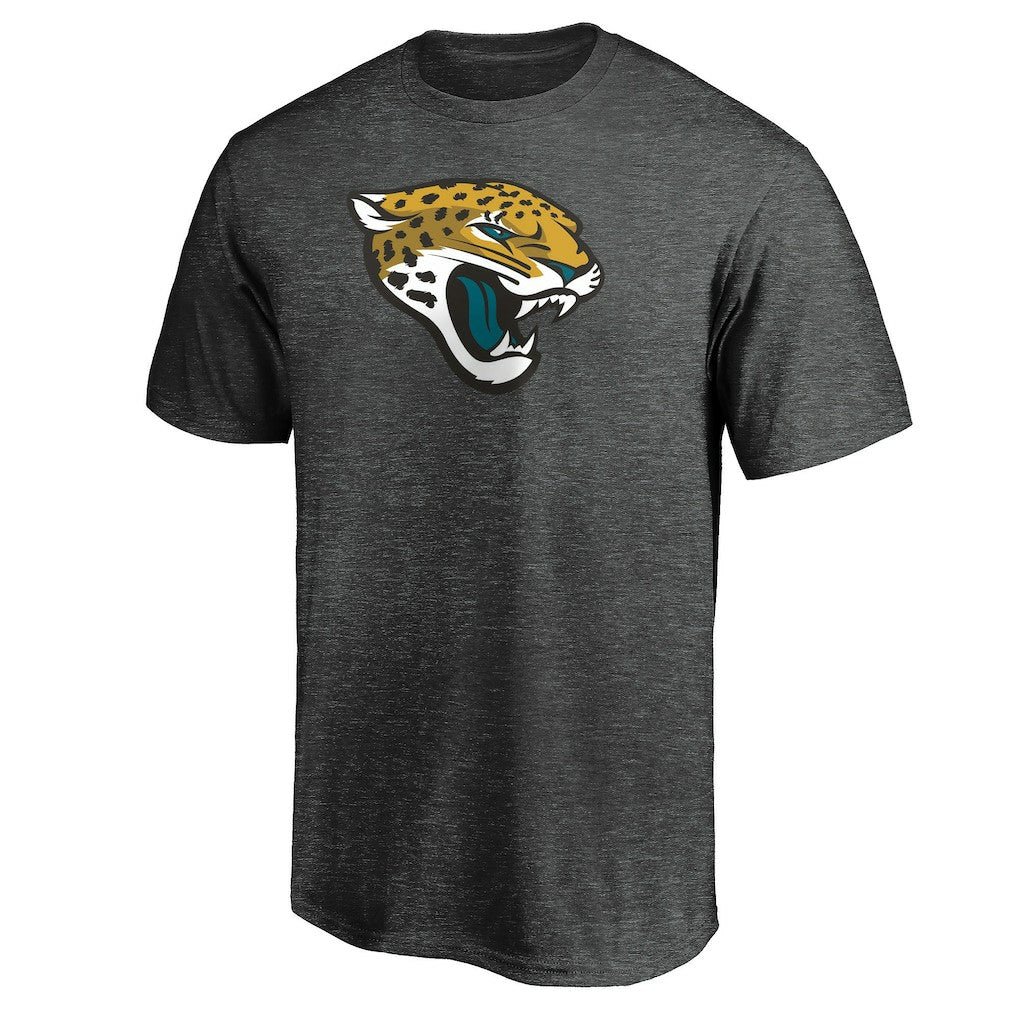 Fanatics Jacksonville Jaguars Primary Logo T-Shirt Heather Charcoal