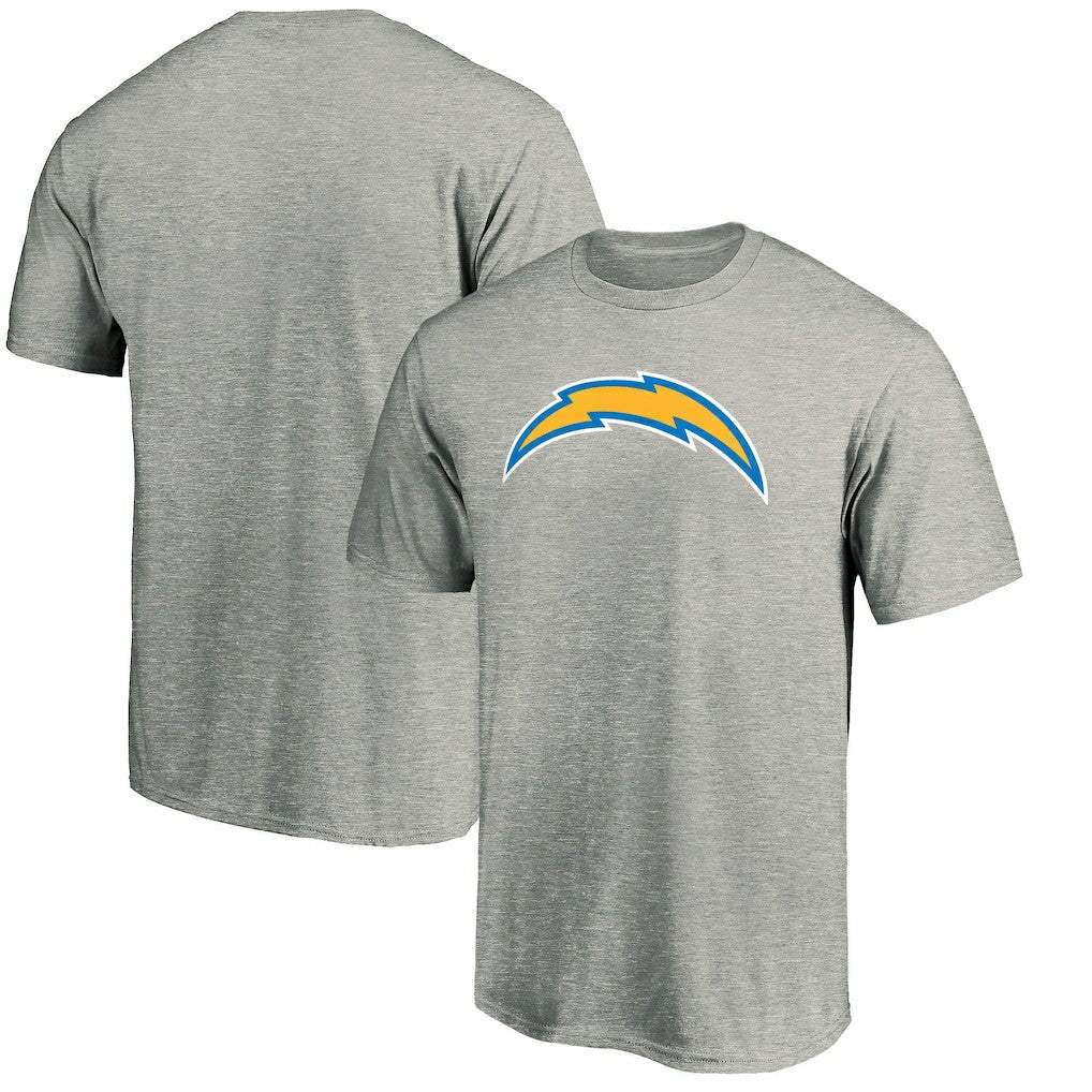 Fanatics Los Angeles Chargers Primary Logo T-Shirt Heather Gray