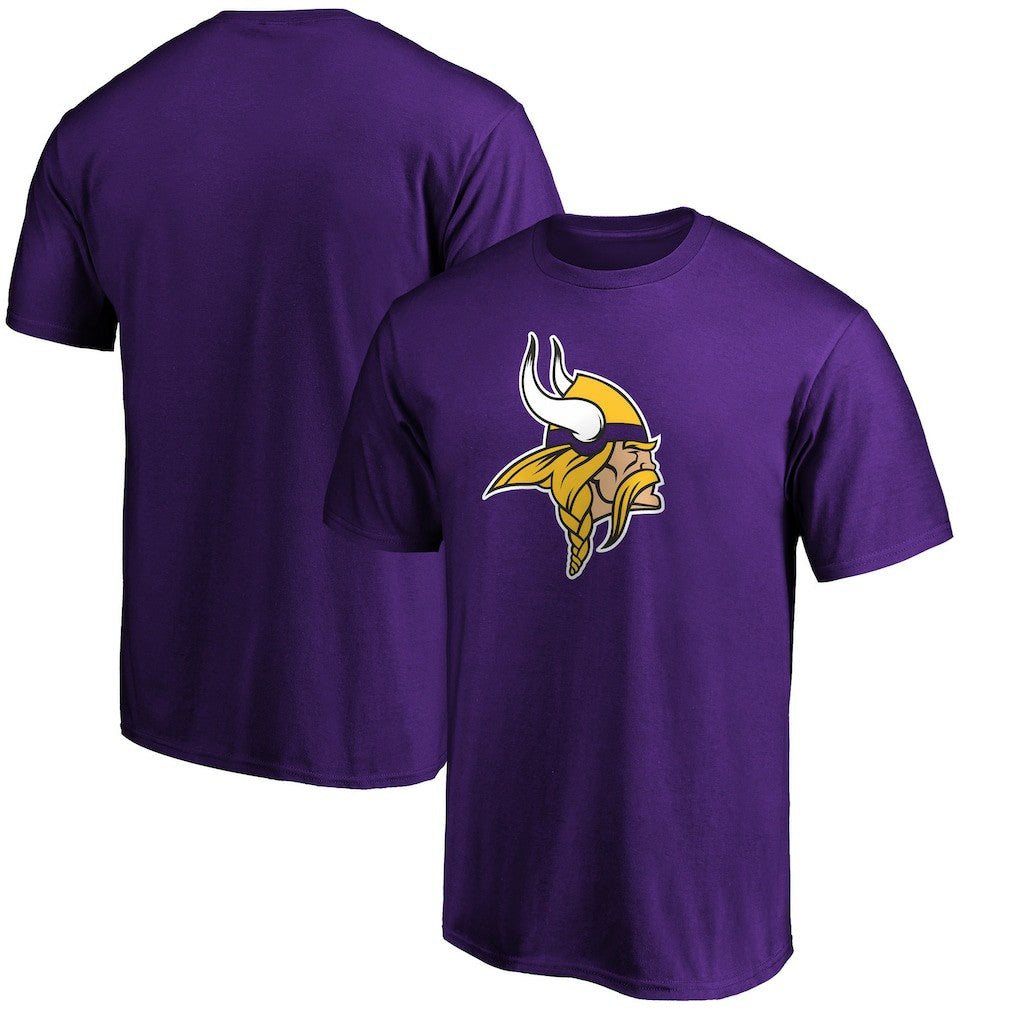 Fanatics Minnesota Vikings Primary Logo T-Shirt Purple