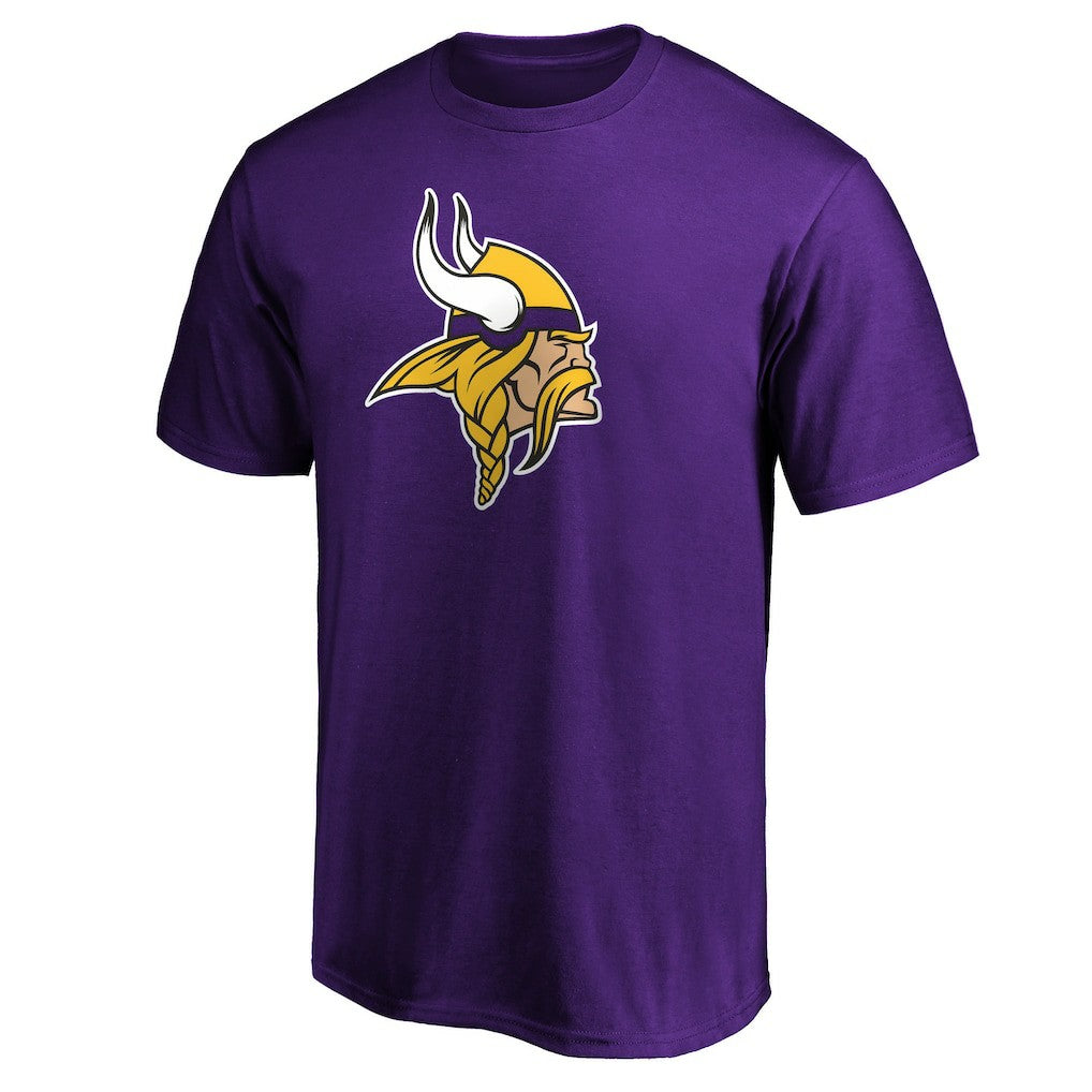 Fanatics Minnesota Vikings Primary Logo T-Shirt Purple