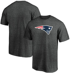 Fanatics New England Patriots Primary Logo T-Shirt Heather Charcoal