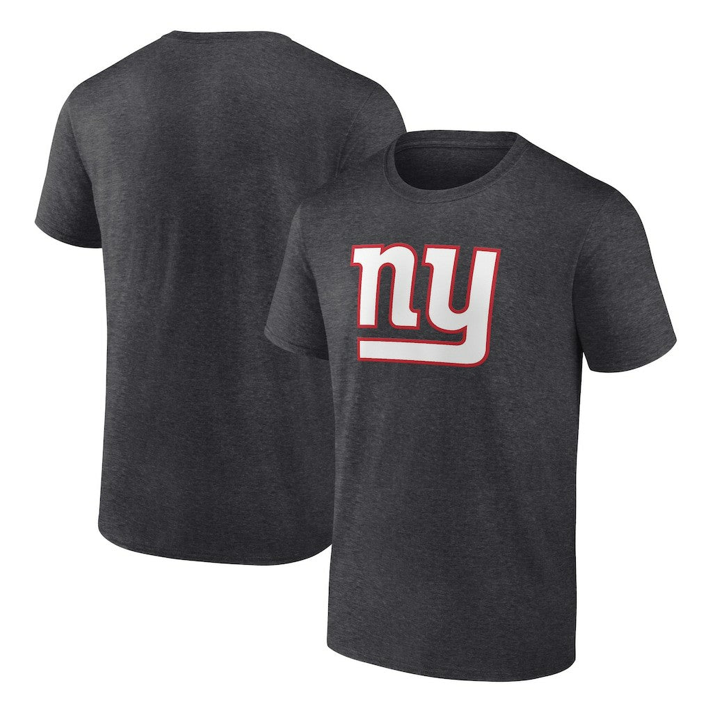Fanatics New York Giants Primary Logo T-Shirt Heather Charcoal